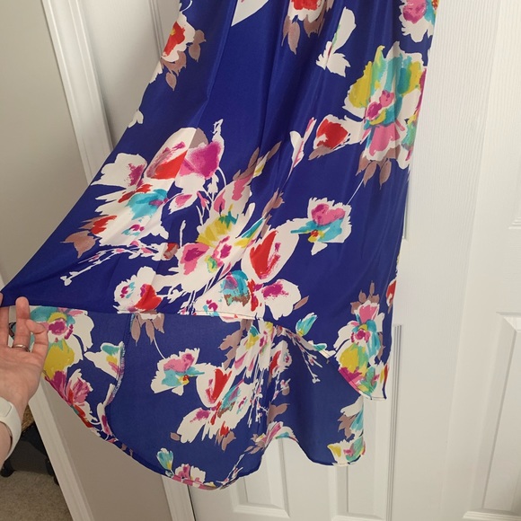 Floral High Low Dress - Picture 5 of 7